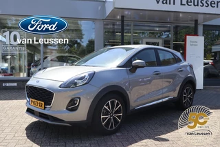 Ford Puma 125PK HYBRID TITANIUM CRUISE CLIMA STOEL/STUUR&VOORRUITVERW. WINTERPACK APPLE/ANDROID PARK-SENSOREN LM-VELGEN