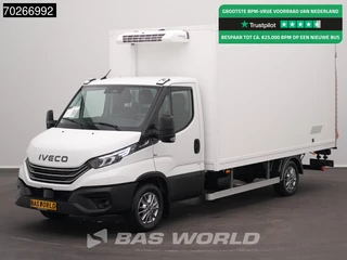 Iveco Daily 35S18 BPM VRIJ! 3.0L Laadklep Koelwagen Vriezer Thermoking V-200 MAX 220V stekker -18 LED Navi Airco ACC Koel Koeler Kühler Kühlwagen Kühlkoffer Vries Frigo Bakwagen Airco