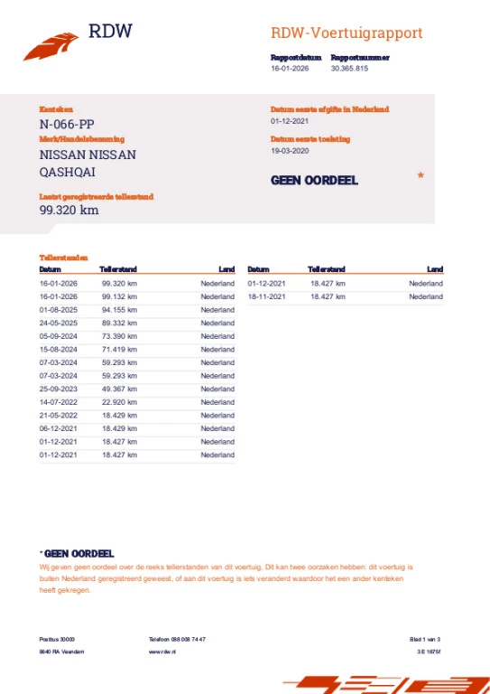 Hoofdafbeelding Nissan QASHQAI