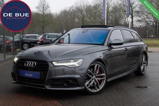 Audi A6 Avant 3.0 TDI BiT Quattro Competition 327PK|Facelift|2e Eig|BTW|RS Zetels|Pano|Nachtzicht|HUD|Trekhaak|LED|Daytona Grey|Volledig Onderhouden
