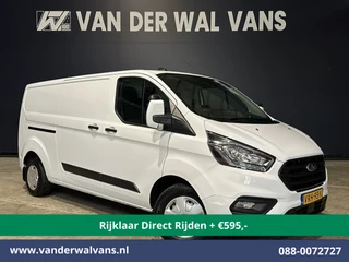 Ford Transit Custom 2.0 TDCI 130pk L2H1 *Rijklaar Direct Rijden* Euro6 Airco | Camera | LED | Cruisecontrol | Stoelverwarming Verwarmde voorruit, Parkeersensoren, Bijrijdersbank, 2800kg trekvermogen