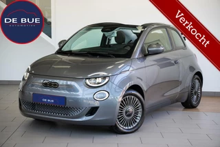 Fiat 500 C Cabrio Icon 42 kWh 1ste Eig. Full LED Adap. cruise Stoelverwarm. CarPlay Dealer Onderhouden
