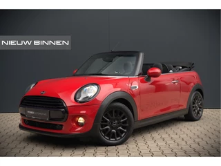 MINI Cooper Cabrio Mini 1.5 Chili | Stoelverwarming | Cruise Control | Navigatie | Ambiance Verlichting | Parkeersensoren | Keyless | Climate Control | Black Pack | Dealer Onderhouden |