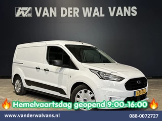 Ford Transit Connect 1.5 EcoBlue 120pk L2H1 Euro6 Airco | 3-Zits | Camera | Navigatie | Apple Carplay Stoelverwarming, Verwarmde voorruit, Parkeersensoren, Bijrijdersbank, 1500kg trekvermogen