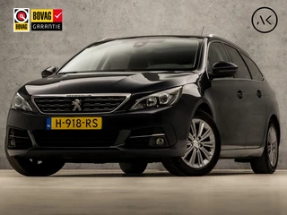 Peugeot 308 SW 1.2 PureTech Sport Automaat (PANORAMADAK, APPLE CARPLAY, GROOT NAVI, 360 CAMERA, SPORTSTOELEN, GETINT GLAS, CRUISE, NIEUWE APK, NIEUWSTAAT)