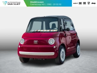 Hoofdafbeelding Fiat Topolino Fiat Topolino | Dutchies Edition | Burgundy Red | Leder Amaretto | Chrome Rek | Uniek !