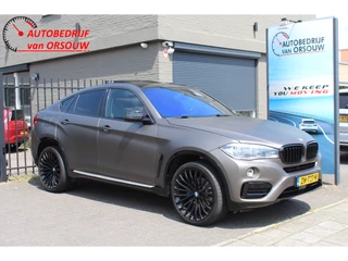 Hoofdafbeelding BMW X6 BMW X6 xDrive40d High Executive Leder Panoramadak Memory HUD 22inch