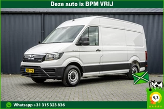 MAN TGE 3.140 | L3H3 | Automaat | 140 PK | 3T Trekgewicht | CarPlay | Navigatie | Airco | Cruise | PDC | Euro 6