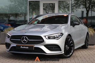 Mercedes CLA Coupé 180 AMG-Line 136pk | Carplay | Cruise | Climate | Navigatie | Sfeer | Stoelverwarming | Camera | Virtual
