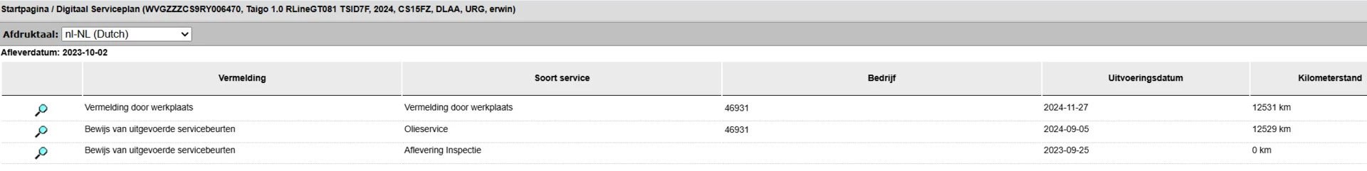 Hoofdafbeelding Volkswagen Taigo