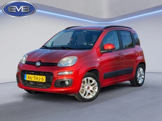 Fiat Panda 0.9 TwinAir Lounge, luxe uitvoering, navigatie,licht metalen velgen, airco, NL auto met nationale auto pas