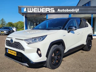 Hoofdafbeelding Toyota RAV4 Toyota RAV4 2.5 HYBRID AWD BI-Tone Android/Apple, Clima, adapt. cruise, All season banden
