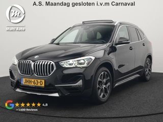 BMW X1 xDrive25e Sportline Plug In Hybrid 221pk Dealer O.H. PHEV | Trekhaak Afn. | Panodak | Head Up | Lederen Sportstoelen Verwarmd | LED Koplampen | Sfeerverlichting | Navigatie | Cruise Control | DAB |