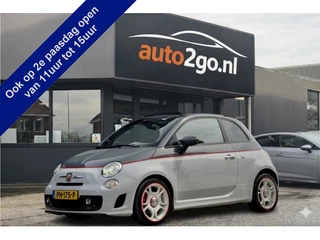 Fiat 500C 1.4-16V ABARTH CABRIO TWO-TONE VOL-LEDER NAVI AIRCO LED LMV PDC