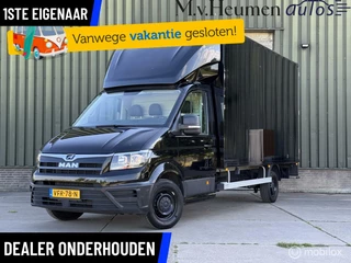 MAN TGE 35 2.0 140PK Automaat RVS Bakwagen CarPlay Cruise Luchtgeveerde stoel 3 Zits Camera