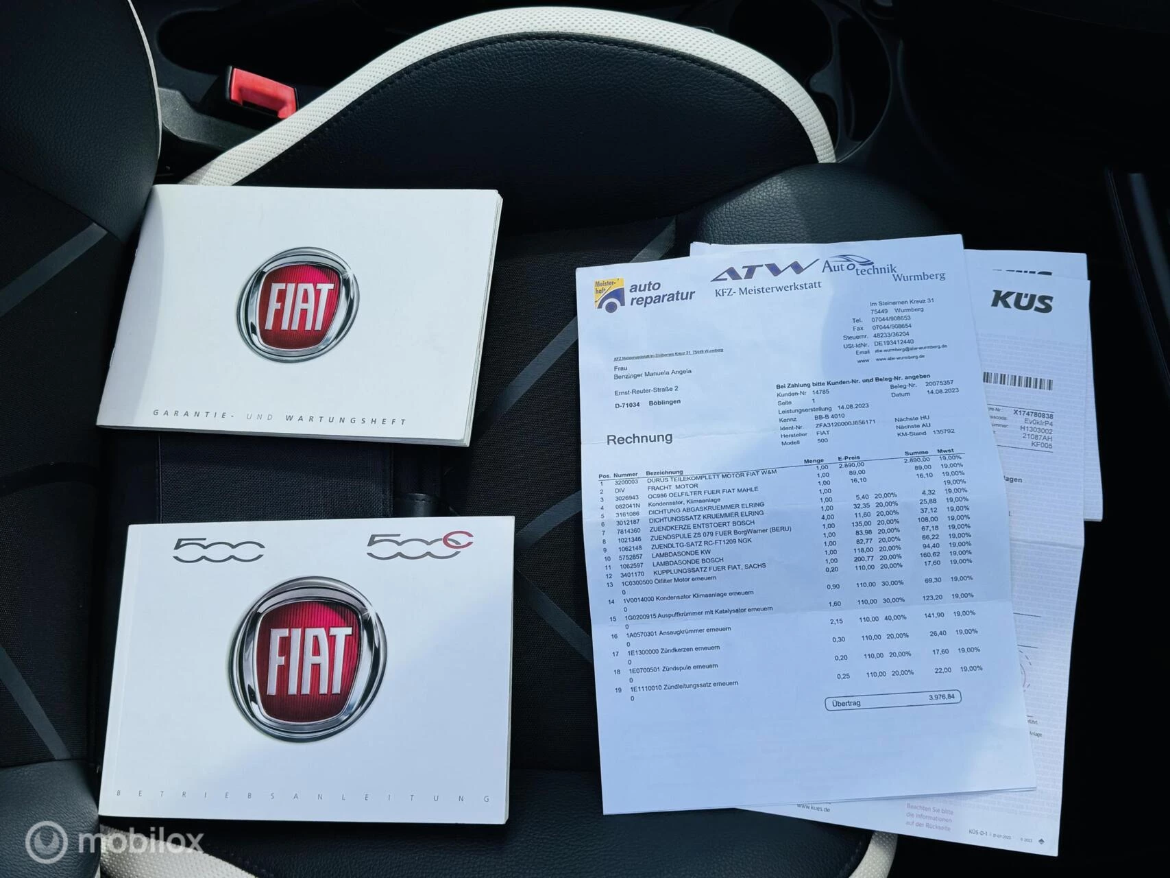 Hoofdafbeelding Fiat 500C