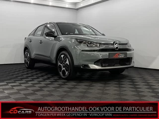 Hoofdafbeelding Citroën C4 Citroën C4 1.2 Hybrid 145pk Plus Half leder, Camera, Navi, Cruise control, Virtual desk, Clima, 2 jaar garantie