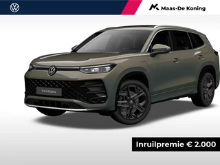 Volkswagen Tayron R-Line-Edition 1.5 eHybrid 204 pk 6 versn. DSG  · Black style pakket  · Comfort pakket · Trekhaak incl. aanhangermanoeuvreerhulp (trailer assist) ·