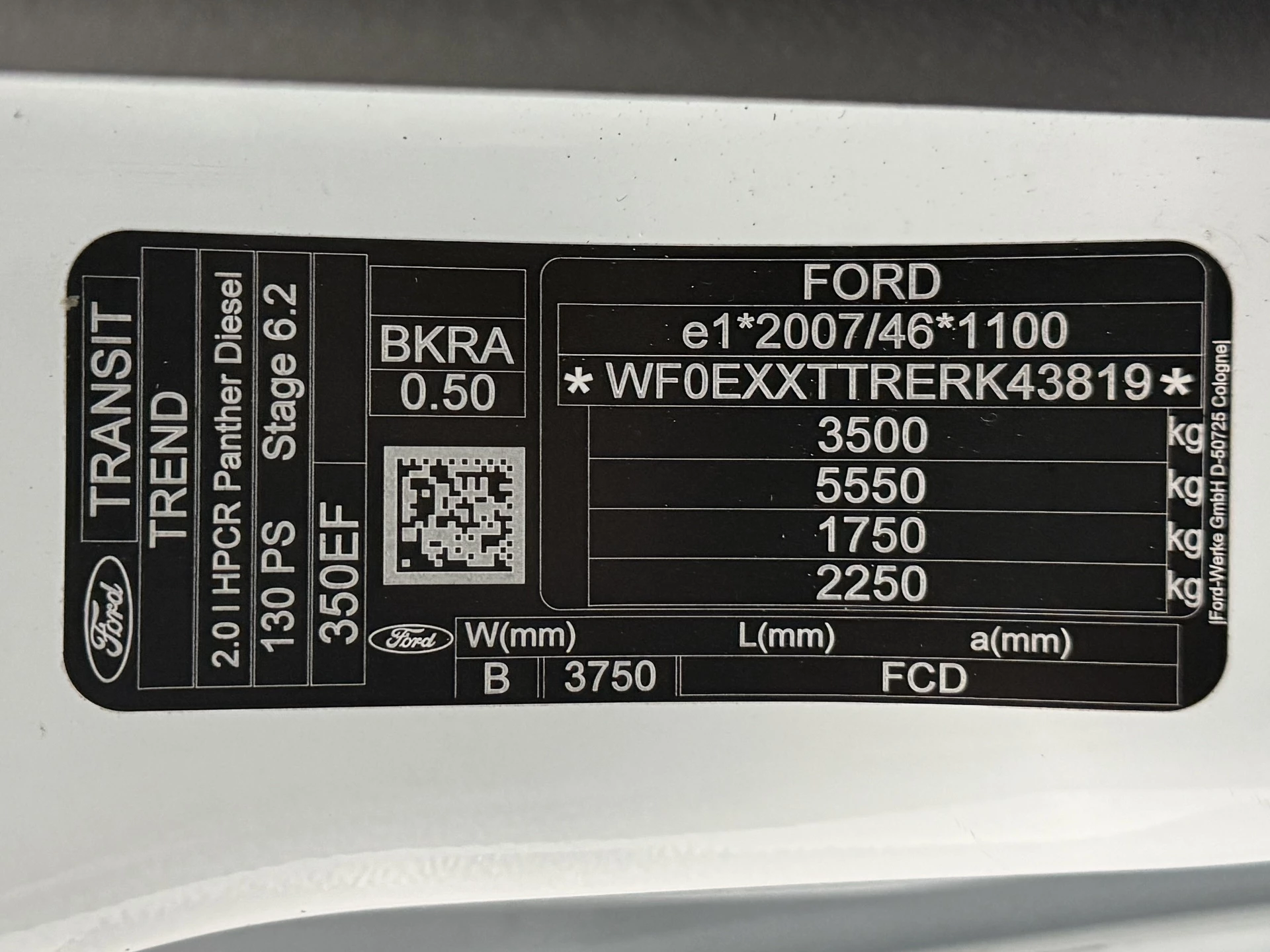 Hoofdafbeelding Ford Transit