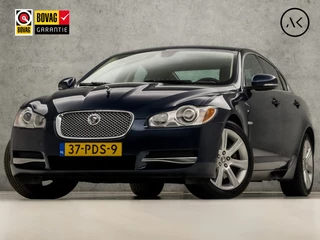Hoofdafbeelding Jaguar XF Jaguar XF 3.0 V6 Luxury 238Pk Automaat (NAVIGATIE, CLIMATE, STUUR/STOELVERWARMING, CAMERA, LEDER, XENON, SPORTSTOELEN, CRUISE, LM VELGEN, NIEUWE APK, NIEUWSTAAT)