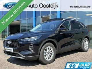 Ford Kuga 2.5 PHEV Titanium 243PK Afn. Trekhaak Panodak Adaptieve Cruise Winterpack 360 Camera SYNC 4 Navi Climate Blind-Spot Head-Up Full-LED Keyless *2100KG Trekgewicht*