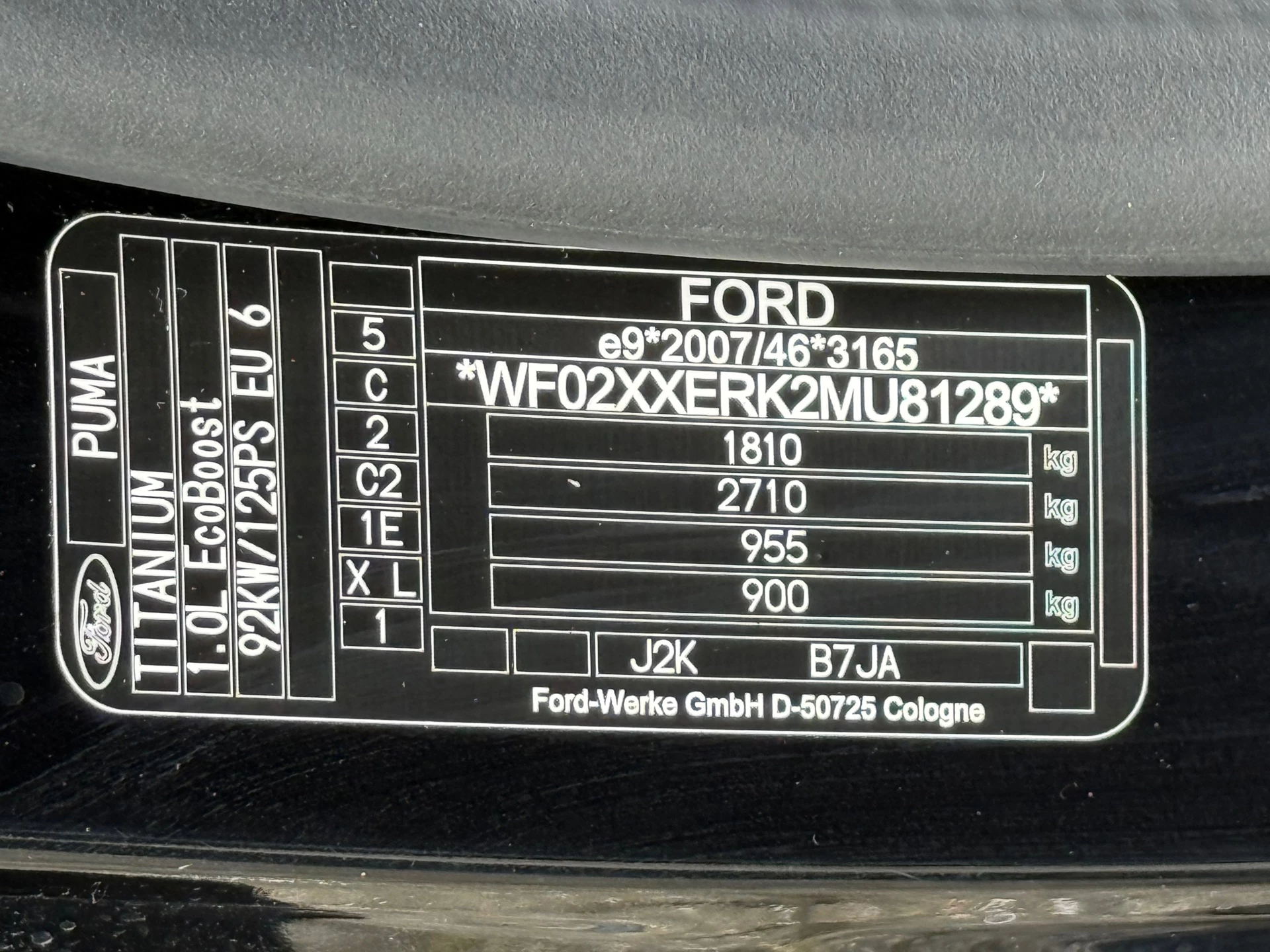 Hoofdafbeelding Ford Puma
