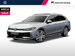 Volkswagen Passat Variant R-Line Business R-Line-Edition 1.5 eTSI 150 pk 7 versn. DSG · Assistance pakket plus · Black style pakket · Panoramisch schuif-, kanteldak, elektrisch bedienbaar · Trekhaak incl. trailer assist · MEGA Sale