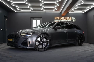 Hoofdafbeelding Audi RS6 Audi RS6 A6 Avant TFSI quattro / B&O 3d./ Milltek / Keramisch / Pano / Carbon / Softcl. / 360 cam / Alarm kl5 - Full option