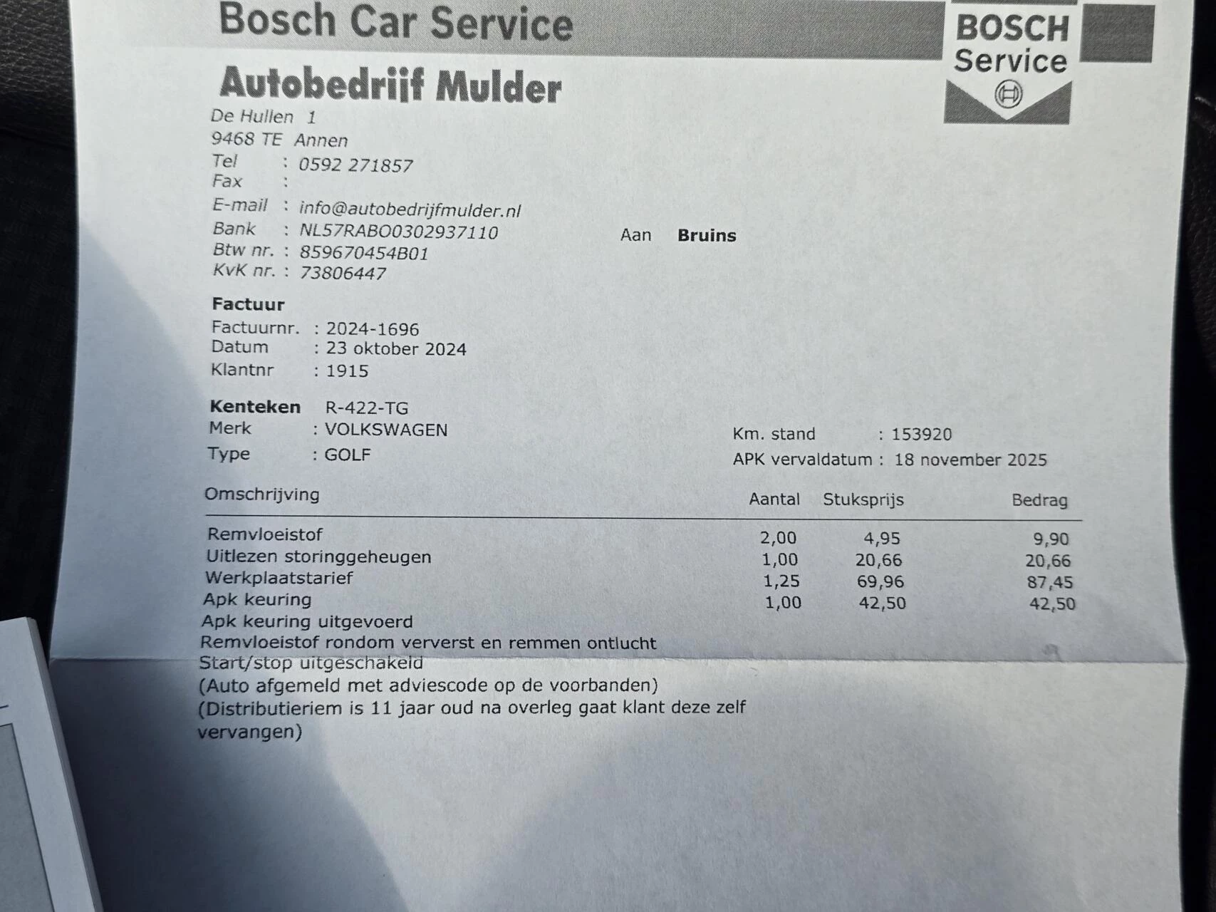 Hoofdafbeelding Volkswagen Golf