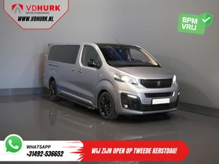 Peugeot Expert 2.0 HDI 180 pk Aut. Sport Edition Nr 128 DC Dubbel Cabine Adapt.Cruise/ 2xSchuifdeur/ Leder/ Xenon/ Head Up/ Climate/ Alarm/ Stoelverw./ Carplay/ Keyless/ Navi/ Camera