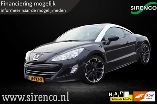 Hoofdafbeelding Peugeot RCZ Peugeot RCZ 1.6 200 pk Asphalt | lederen dash + stoelen met memory en stoelverwarming | bluetooth | climate & cruise control | navigatie