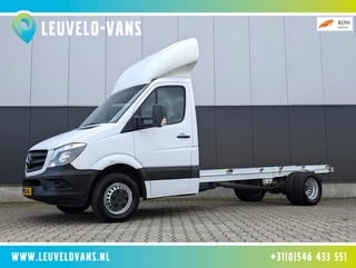 Mercedes-Benz Sprinter 516 163PK AUTOMAAT CHASSIS CABINE AIRCO CRUISE DEALER ONDERHOUDEN RWD 3ZITTER