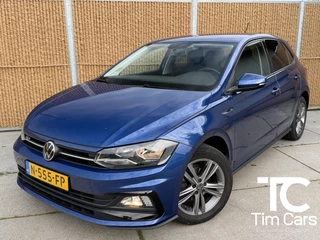 Volkswagen Polo 1.0 TSI R-Line Edition Navigatiesysteem | Parkeersensoren voor en achter | Metallic lak | Airconditioning | Adaptieve cruise control | Multifunctioneel stuurwiel | Getint glas