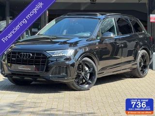 Hoofdafbeelding Audi Q7 Audi Q7 S line  55 TFSI e Quattro Black Optik Aut*Navi*Matrix*Pano