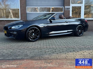 Hoofdafbeelding BMW 6 Serie BMW 6-serie Cabrio 640i AUT M PAKKET LEDER/AIRCO/CRUISE