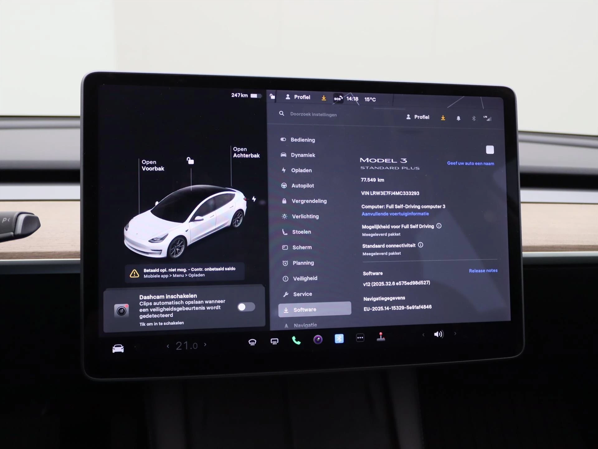 Hoofdafbeelding Tesla Model 3