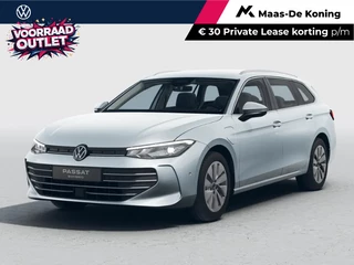 Volkswagen Passat Variant Business 1.5 eHybrid 204 PK 6 versn. DSG · Comfort Pakket incl. verwarmbare voorstoelen · Trekhaak inklapbaar, elektr ontgrendeling, incl.  'Trailer Assist' · Voorraad OUTLET