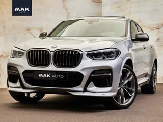 BMW X4 M40i High Executive, AC Schnitzer, M Stoelen, pano, adaptief onderstel, tr.haak, HUD, 21", 1e eig., dealeroh