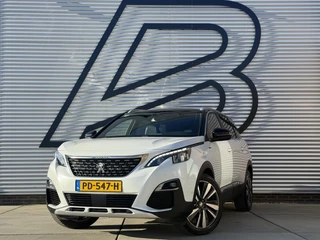 Peugeot 5008 1.2 PureTech Blue Lease GT-Line 2e Eigenaar|Navi|Pano|Camera|Trekhaak|Clima|Cruise|7-Zits|D-riem v.v. in 2022|N.A.P|APK tot 07-2026