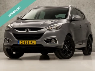 Hyundai ix35 1.6i GDI Sport (NAVIGATIE, LEDER, STOELVERWARMING, CLIMATE, CAMERA, SPORTSTOELEN, CRUISE, LM VELGEN, TREKHAAK, NIEUWE APK, NIEUWSTAAT)