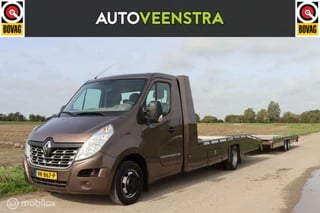 Renault Master T35 2.3 dCi L4 oprijtruck tijhof + trailer