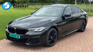 BMW 5 Serie 545e 394Pk X Drive M-Sport Plug in Hybrid HUD Laser Luchtvering Soft close