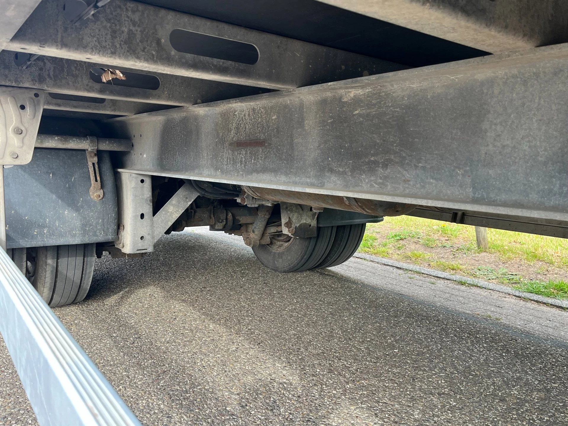 Hoofdafbeelding Trias BE Oplegger | 7T vlakke oplegger 