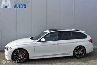 BMW 320d AUT. Touring M-Sport 2015 Alpinweiss HUD Pano HiFi 19" LMV Lane Ass.Uitkl. trekhaak