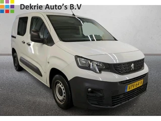 Peugeot Partner 1.2 Benzine 111PK Euro6 Premium / Airco / Navigatie / Cruise-ctr. / Schuifdeur + Raam / Radio multimedia / Apk nieuw