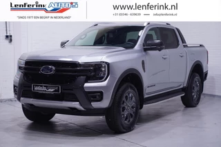 Ford Ranger 3.0 TDCi V6 240 pk Wildtrack 2-Zits Elek Rollcover B&O Sound, Adapt. Cruise, LED, Dakrails, Leder Zwart, Trekhaak 3.500 kg