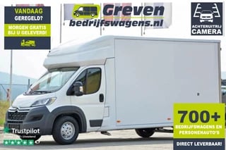 Hoofdafbeelding Citroën Jumper Citroën Jumper 2.2 BlueHDI 165PK | Verkoopwagen | Zelf inrichten | Achterdeuren 270 gr | Eventtruck | Foodtruck | 3 Persoons Camera