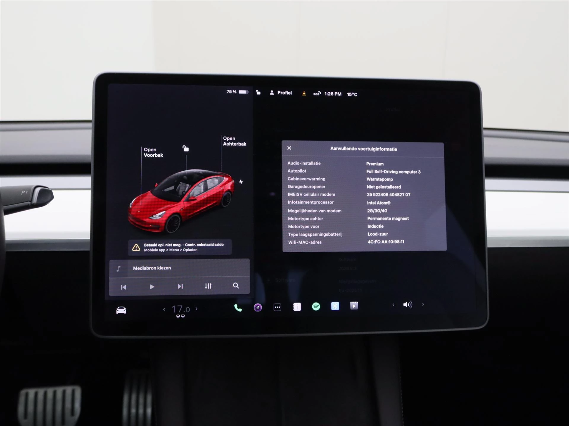 Hoofdafbeelding Tesla Model 3