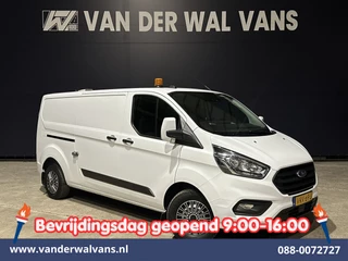 Ford Transit Custom 2.0 TDCI 130pk L2H1 Euro6 Airco | Camera | Apple Carplay | LED | Cruisecontrol | 2800kg Trekhaak Android Auto, Stoelverwarming, Verwarmde voorruit, Parkeersensoren