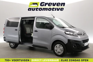 Citroën Jumpy 2.0 BlueHDI I L3H1 | DC | 6 Zits | Airco | Cruise | Carplay | Trekhaak | Parkeersens.